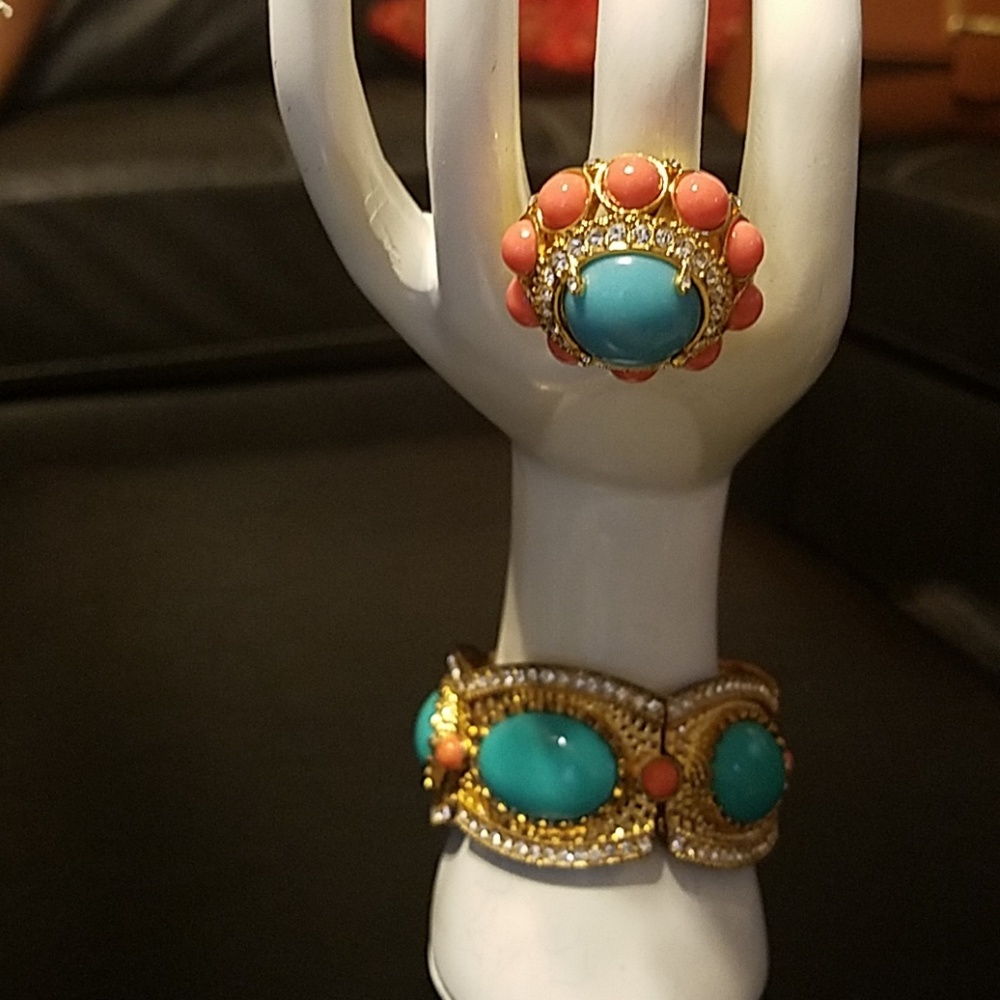 Bracelet and ring set